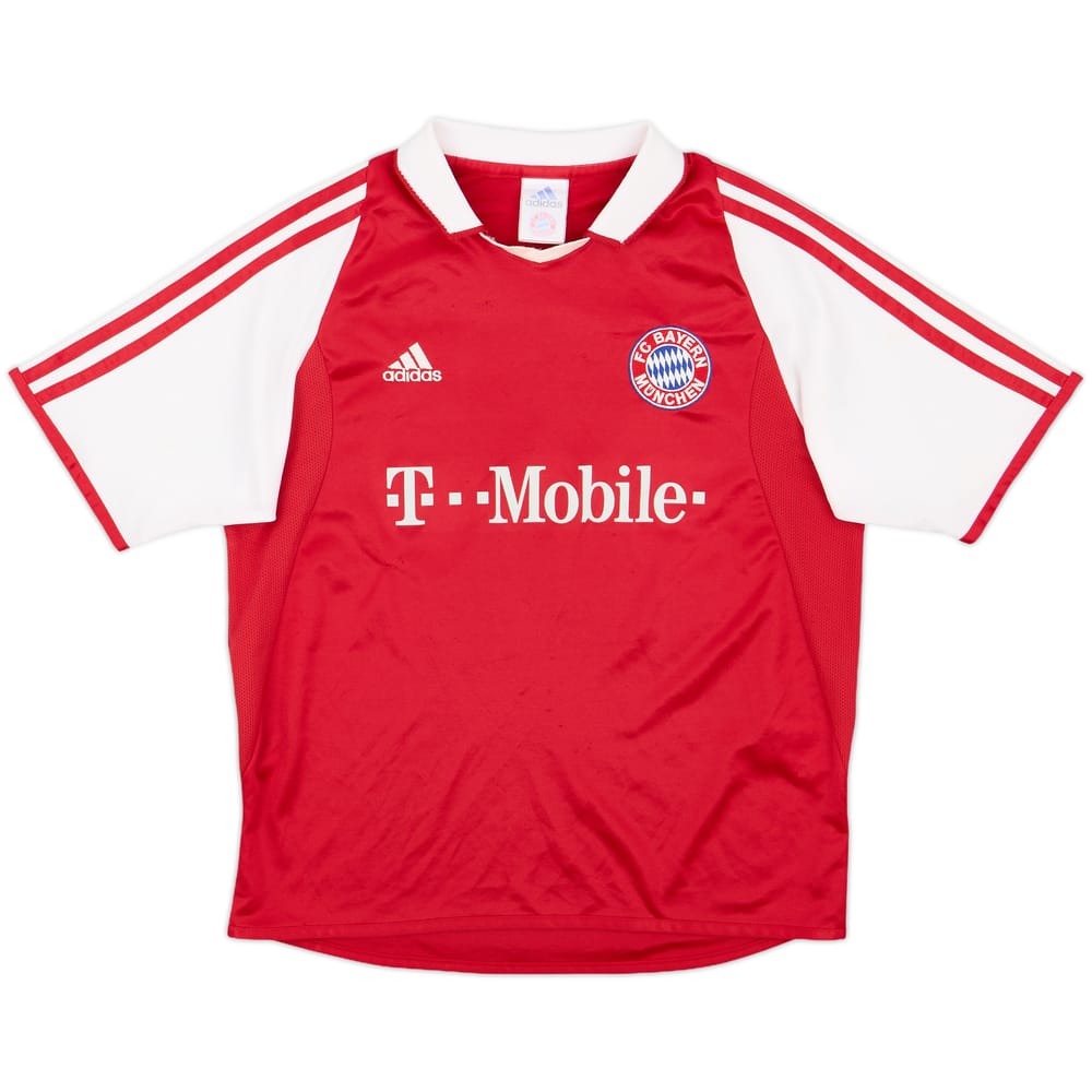 2003-04 Bayern Munich Home Shirt - 8/10 - (L.Boys)
