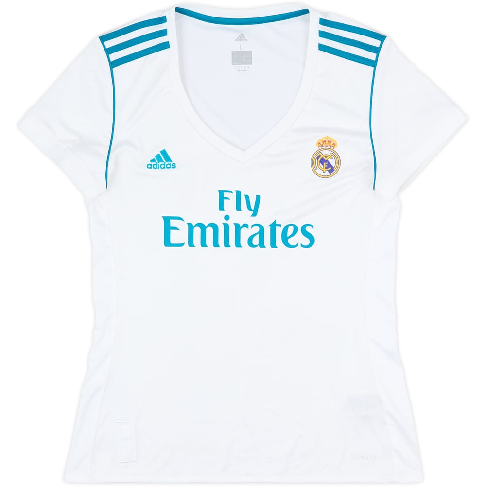2017-18 Real Madrid Home Shirt - 8/10 - (Women's L)