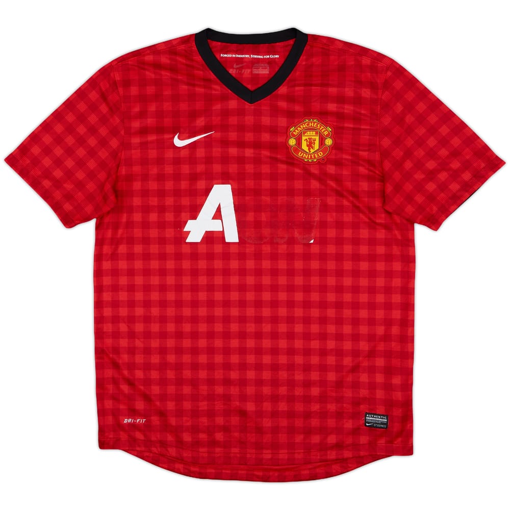 2012-13 Manchester United Home Shirt - 4/10 - (L)