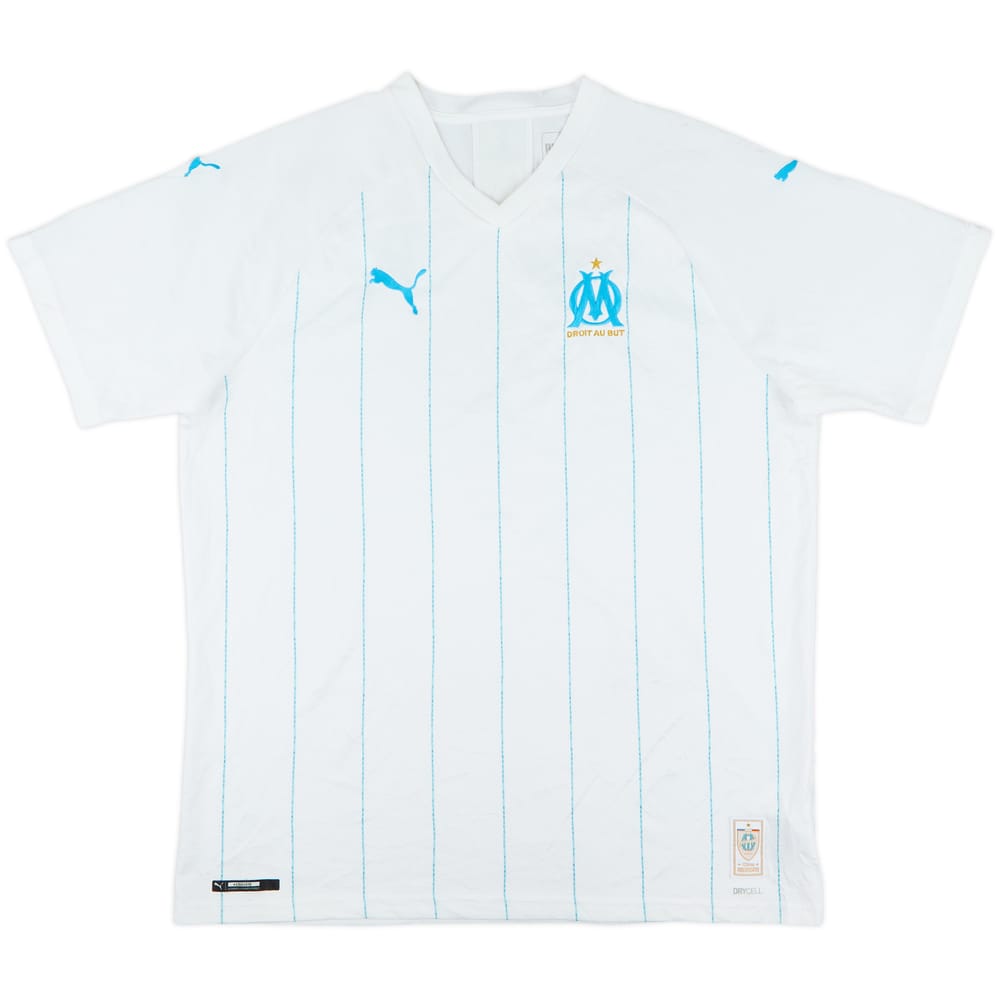2019-20 Olympique Marseille Home Shirt - 6/10 - (XL)