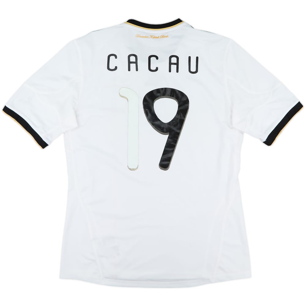 2010-11 Germany Home Shirt Cacau #19 - 4/10 - (L)