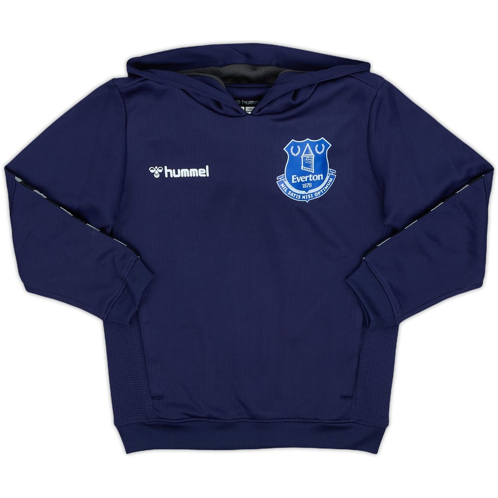 2020-21 Everton Hummel Hooded Track Top - 10/10 - (5-6 Years)