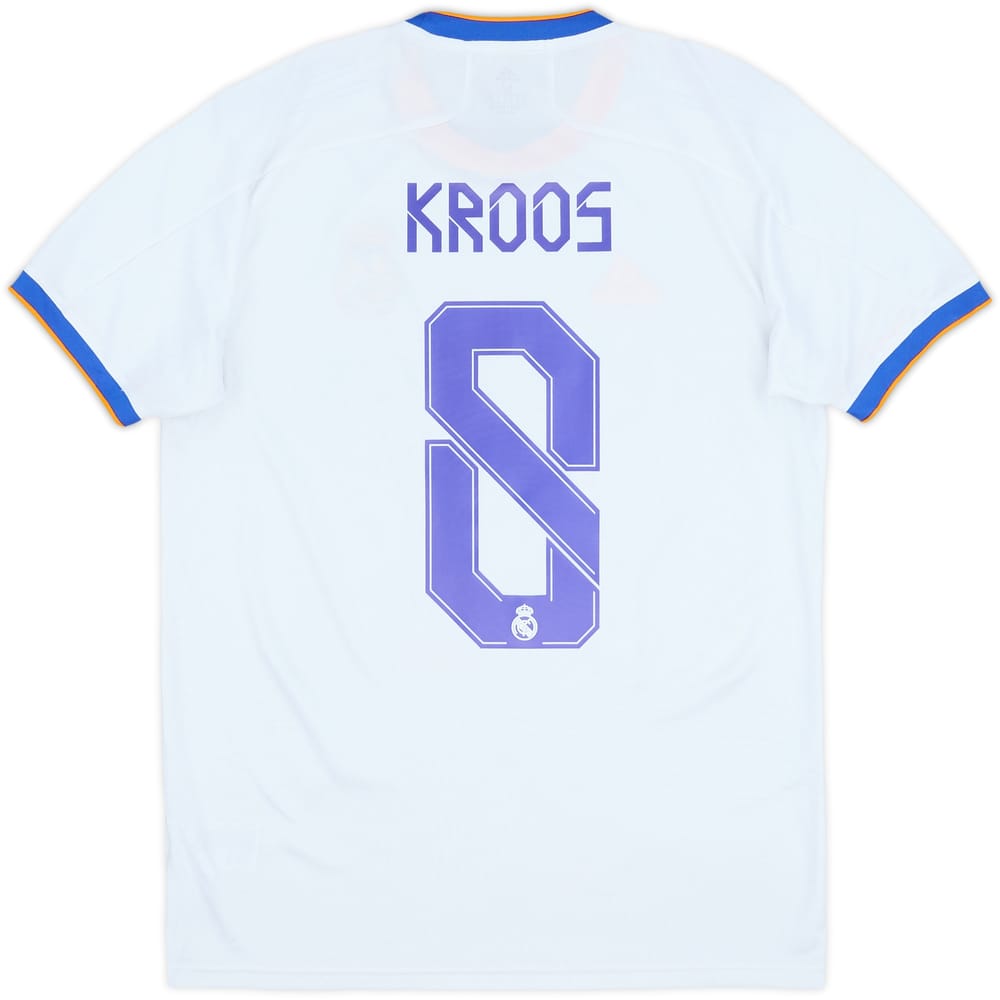 2021-22 Real Madrid Home Shirt Kroos #8 - 8/10 - (M)