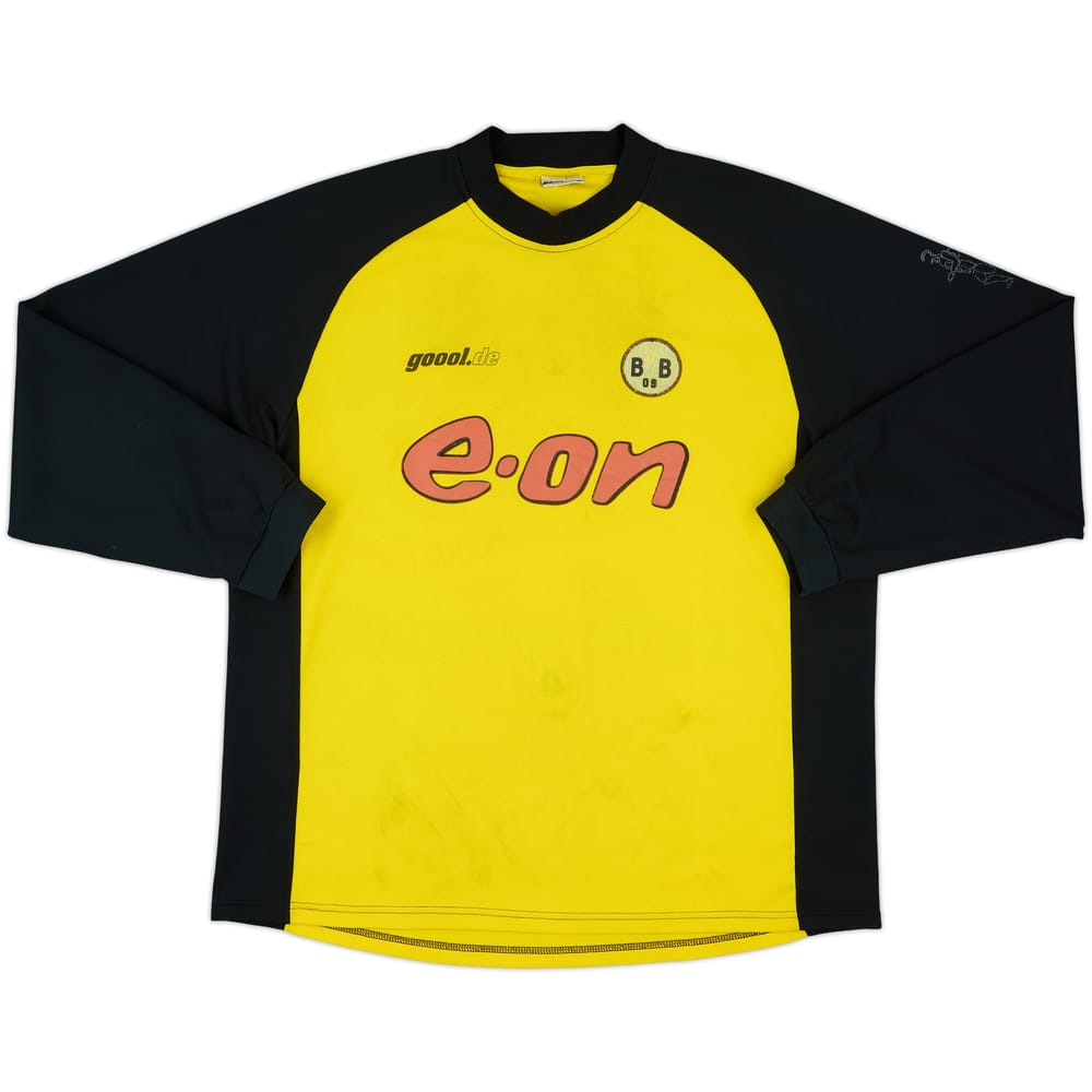 2001-02 Borussia Dortmund Home L/S Shirt - 3/10 - (XL)