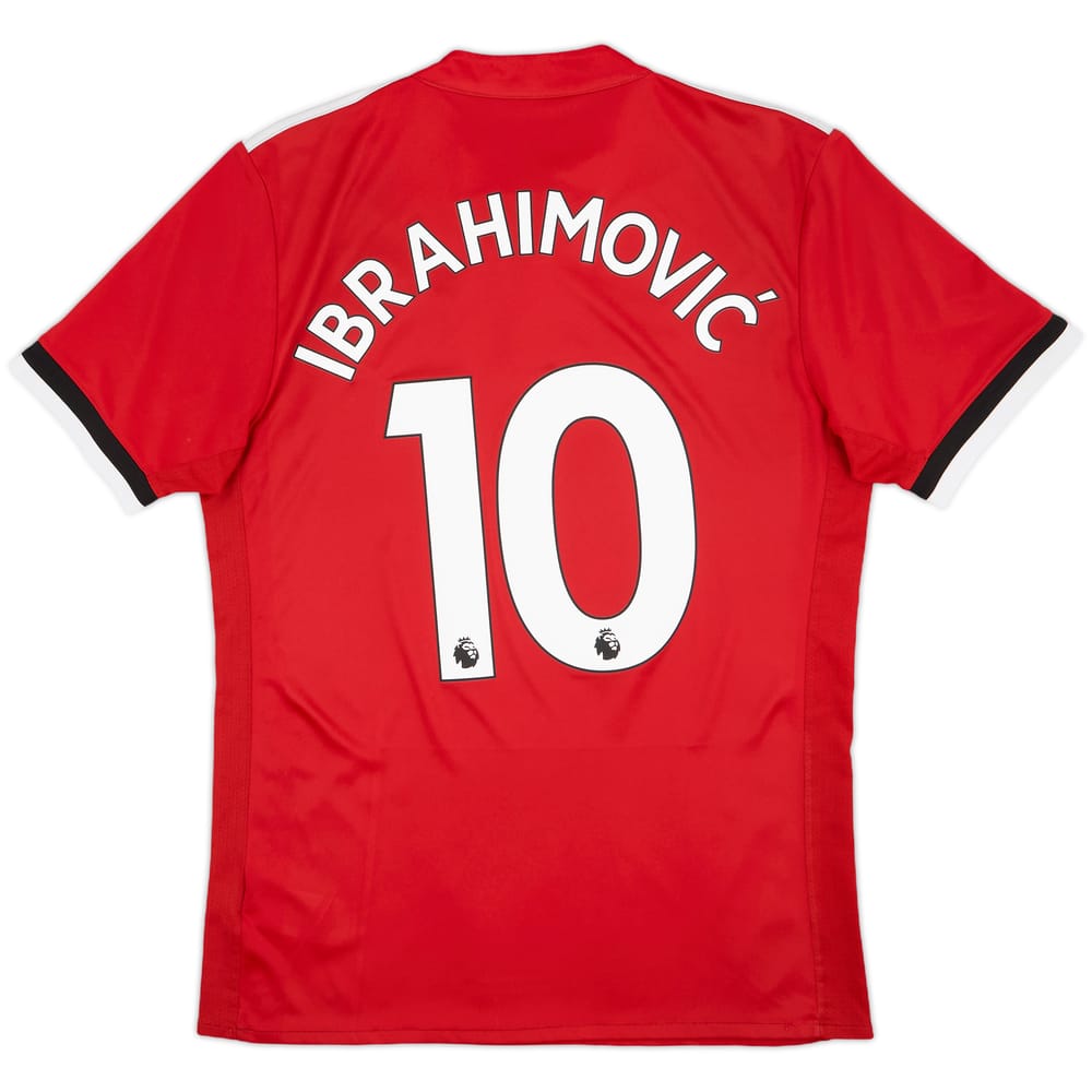 2017-18 Manchester United Home Shirt Ibrahimovic #10 - 5/10 - (M)