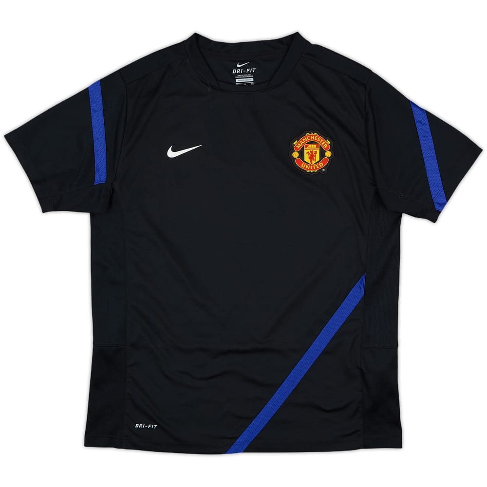 2011-12 Manchester United Nike Training Shirt - 9/10 - (XL.Boys)
