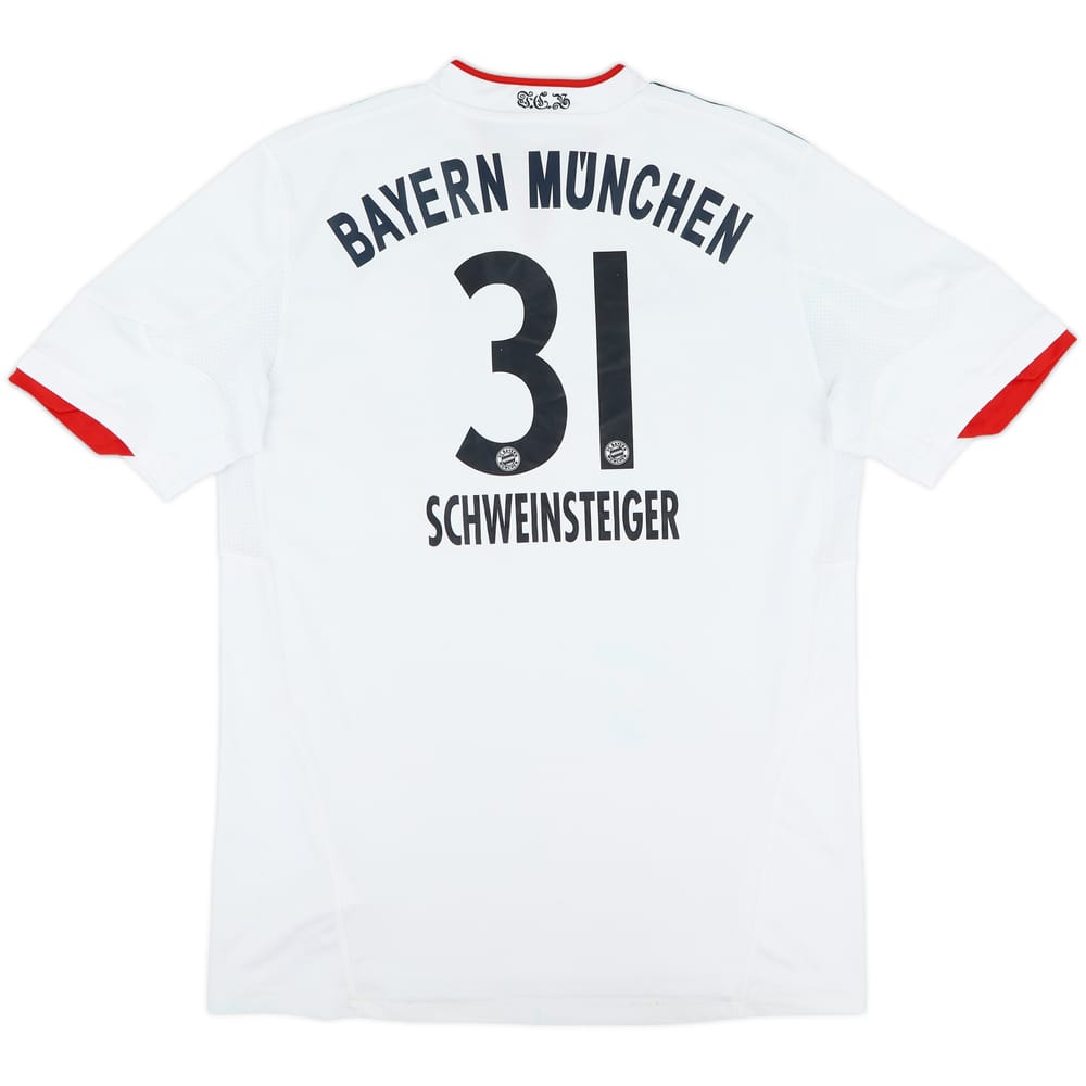 2010-11 Bayern Munich Away Shirt Schweinsteiger #31 - 4/10 - (XL.Boys)