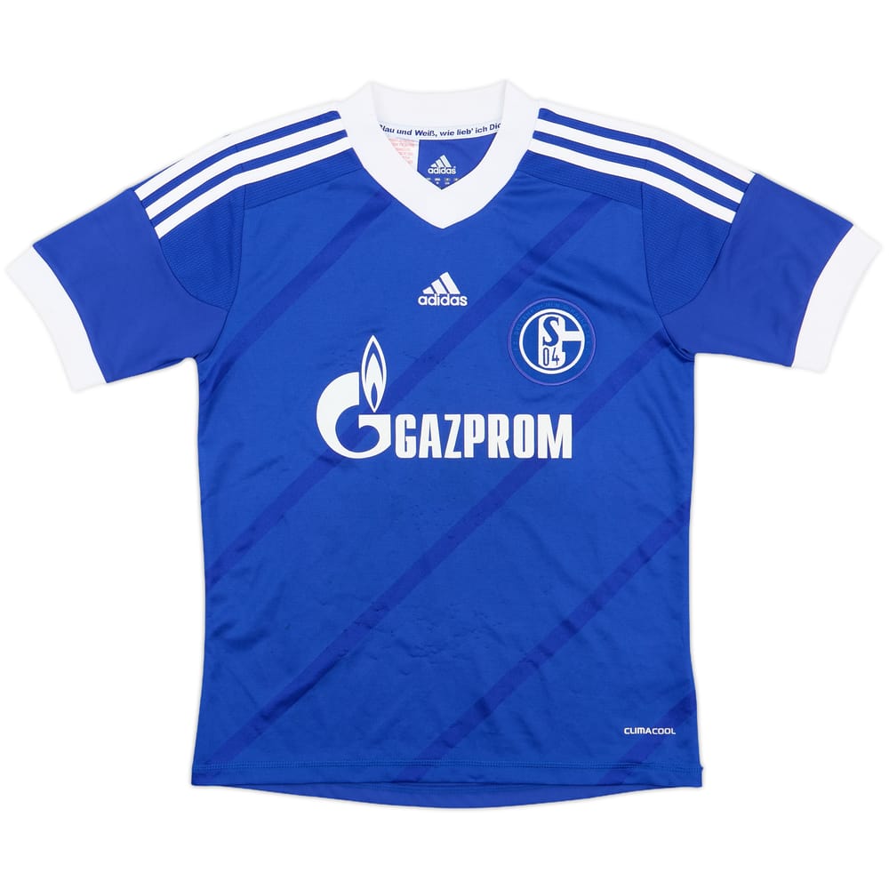 2013-14 Schalke Home Shirt - 8/10 - (M.Boys)