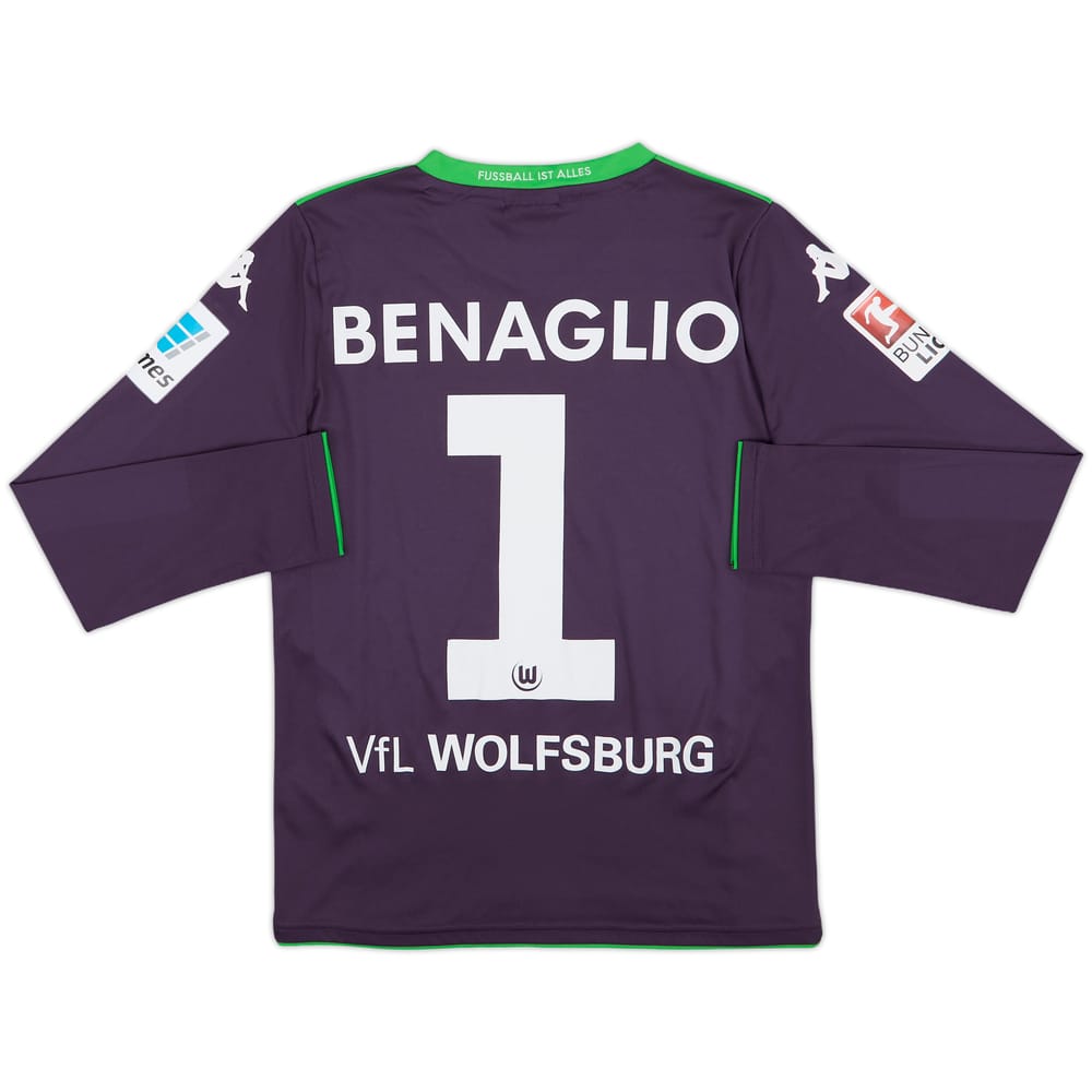 2014-15 Wolfsburg GK Shirt Benaglio #1 - 9/10 - (XL.Boys)