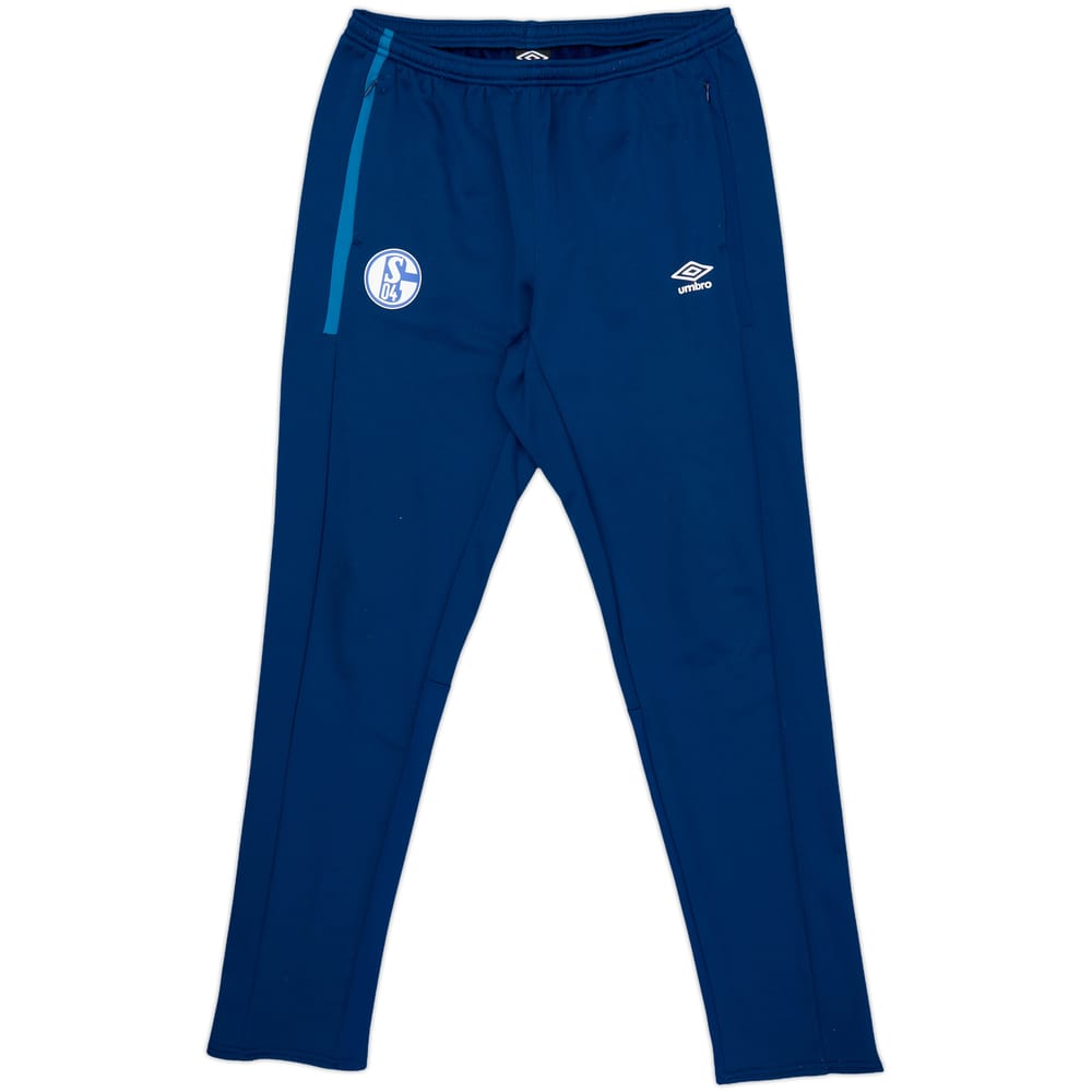 2019-20 Schalke Umbro Track Pants/Bottoms - 9/10 - (XL)