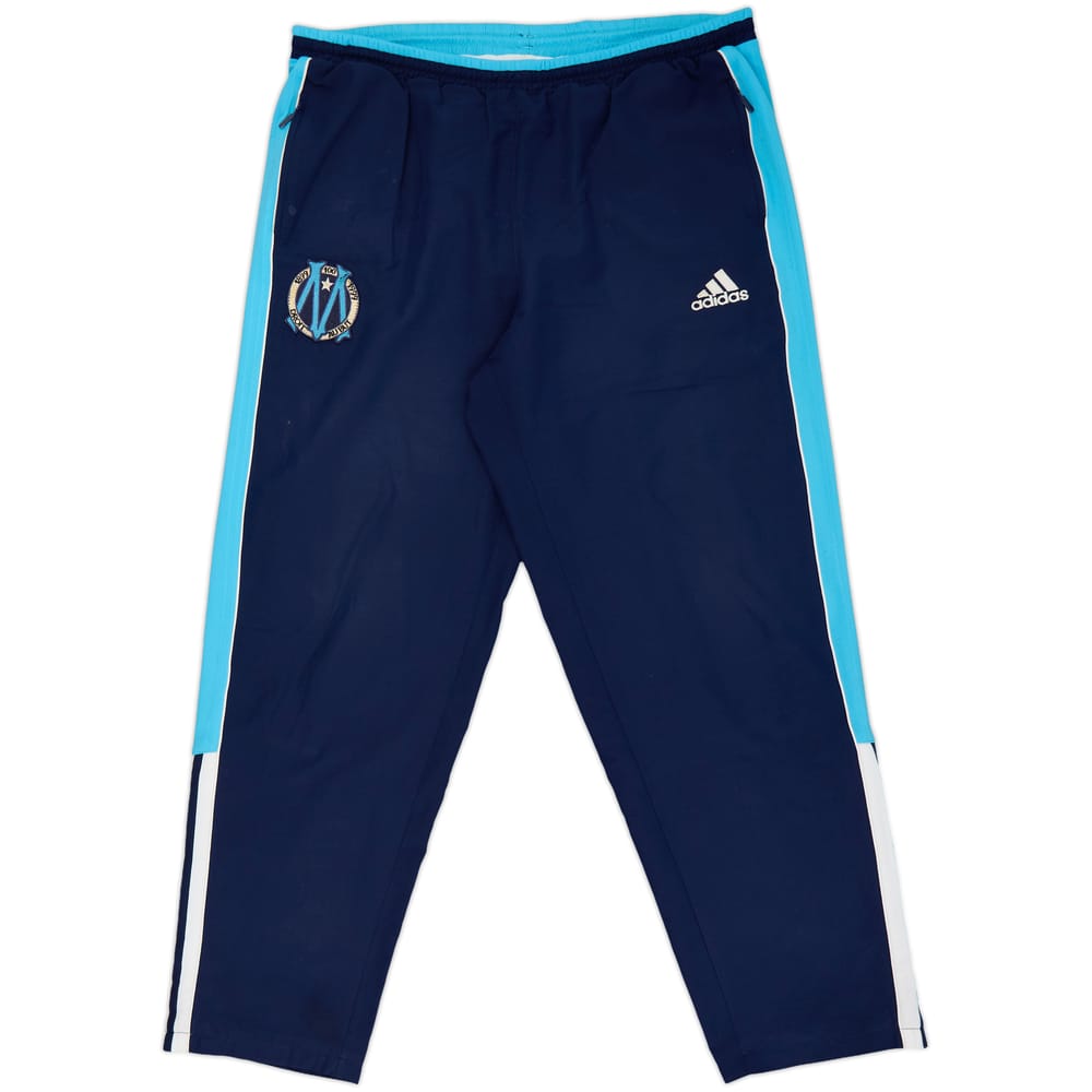 1998-99 Olympique Marseille adidas Track Pants/Bottoms - 6/10 - (L)