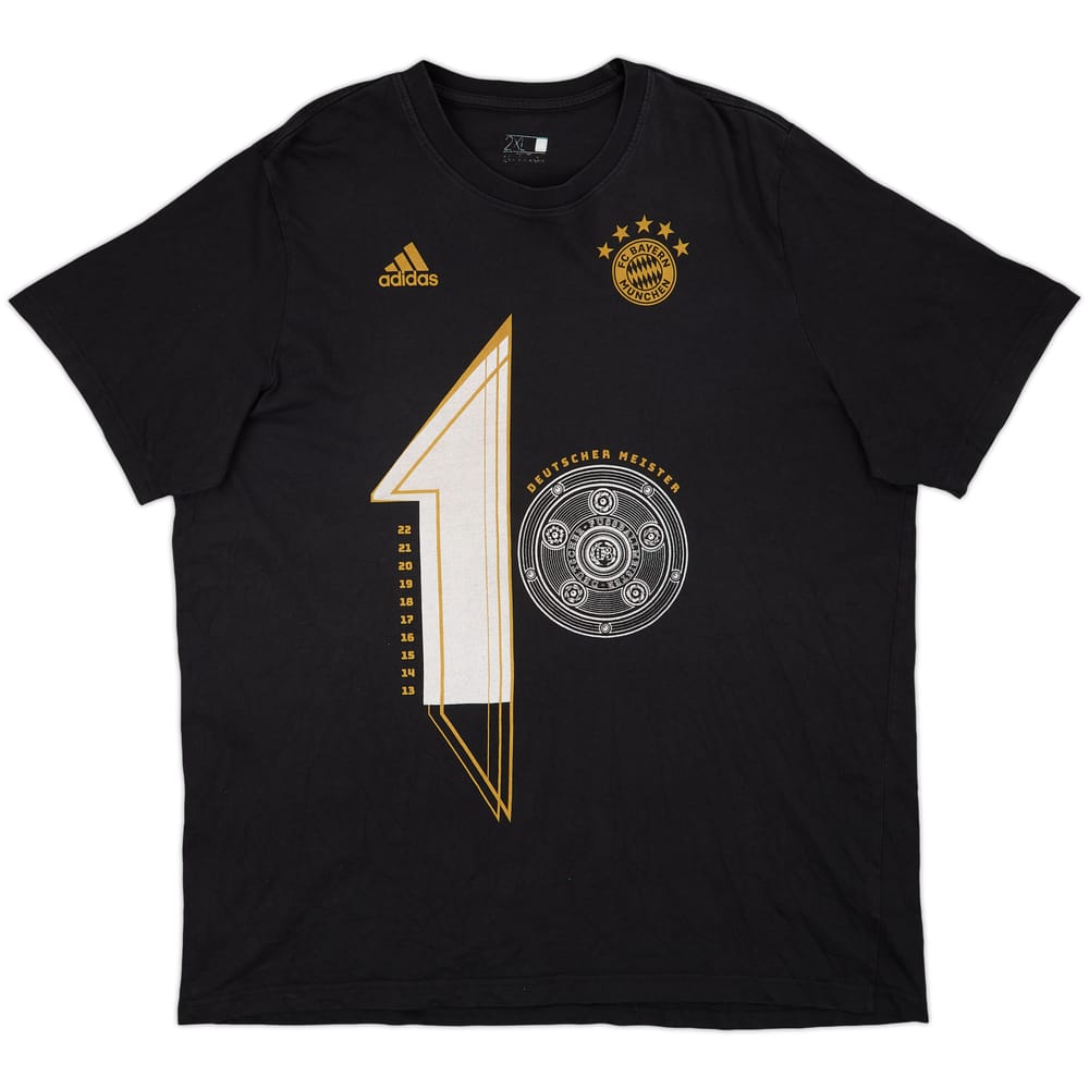 2021-22 Bayern Munich adidas Cotton Tee - 6/10 - (XXL)