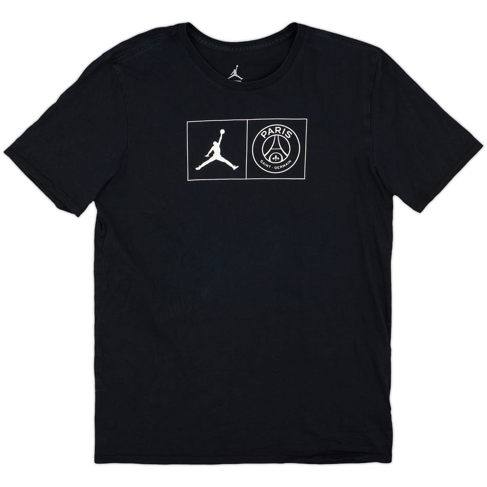 2018-19 Paris Saint-Germain Nike Jordan Cotton Tee - 9/10 - (L)