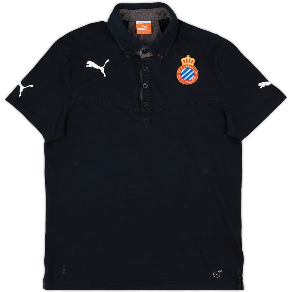2013-14 Espanyol Puma Polo Shirt - 8/10 - (S)