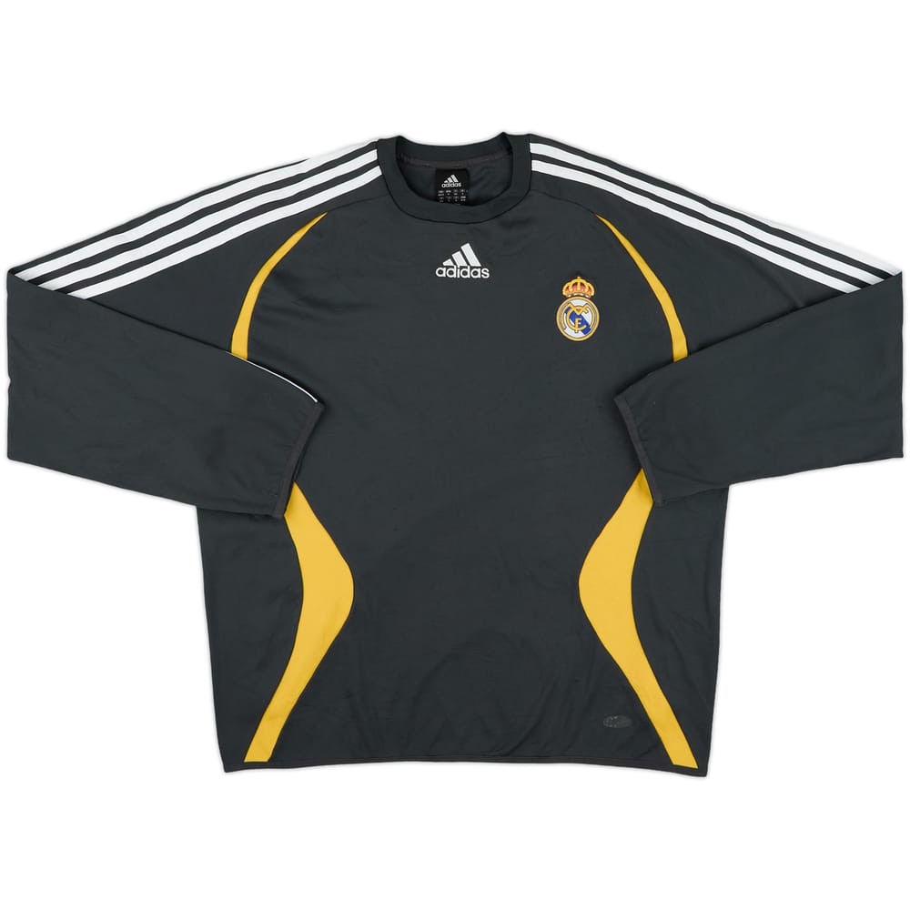 2006-07 Real Madrid adidas Sweat Top - 8/10 - (M/L)