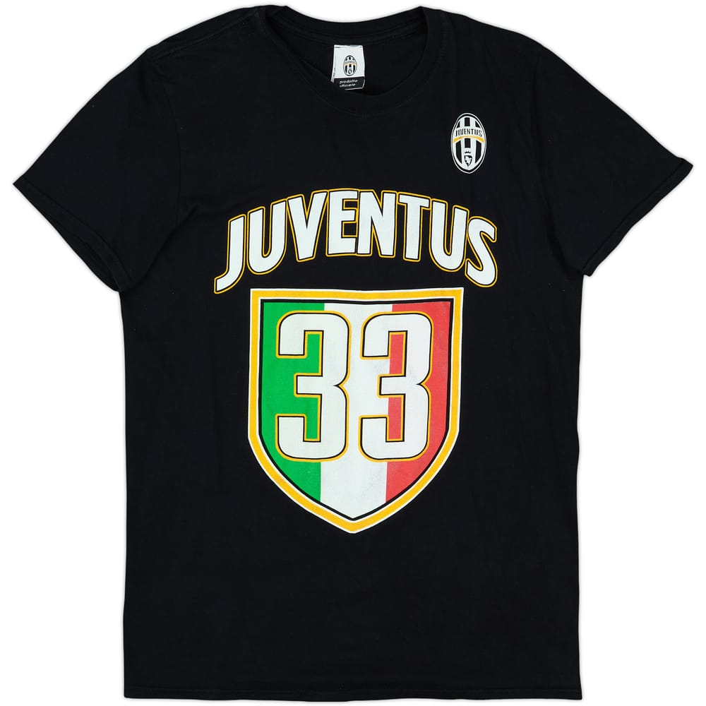 2014-15 Juventus '33' Graphic Tee - 7/10 - (M)