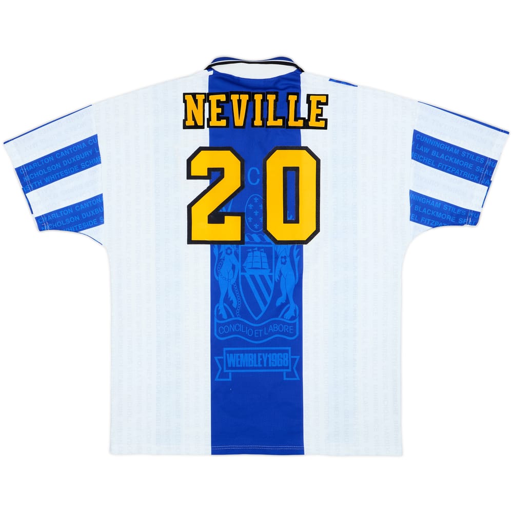 1994-96 Manchester United Third Shirt Neville #20 - 6/10 - (XL)