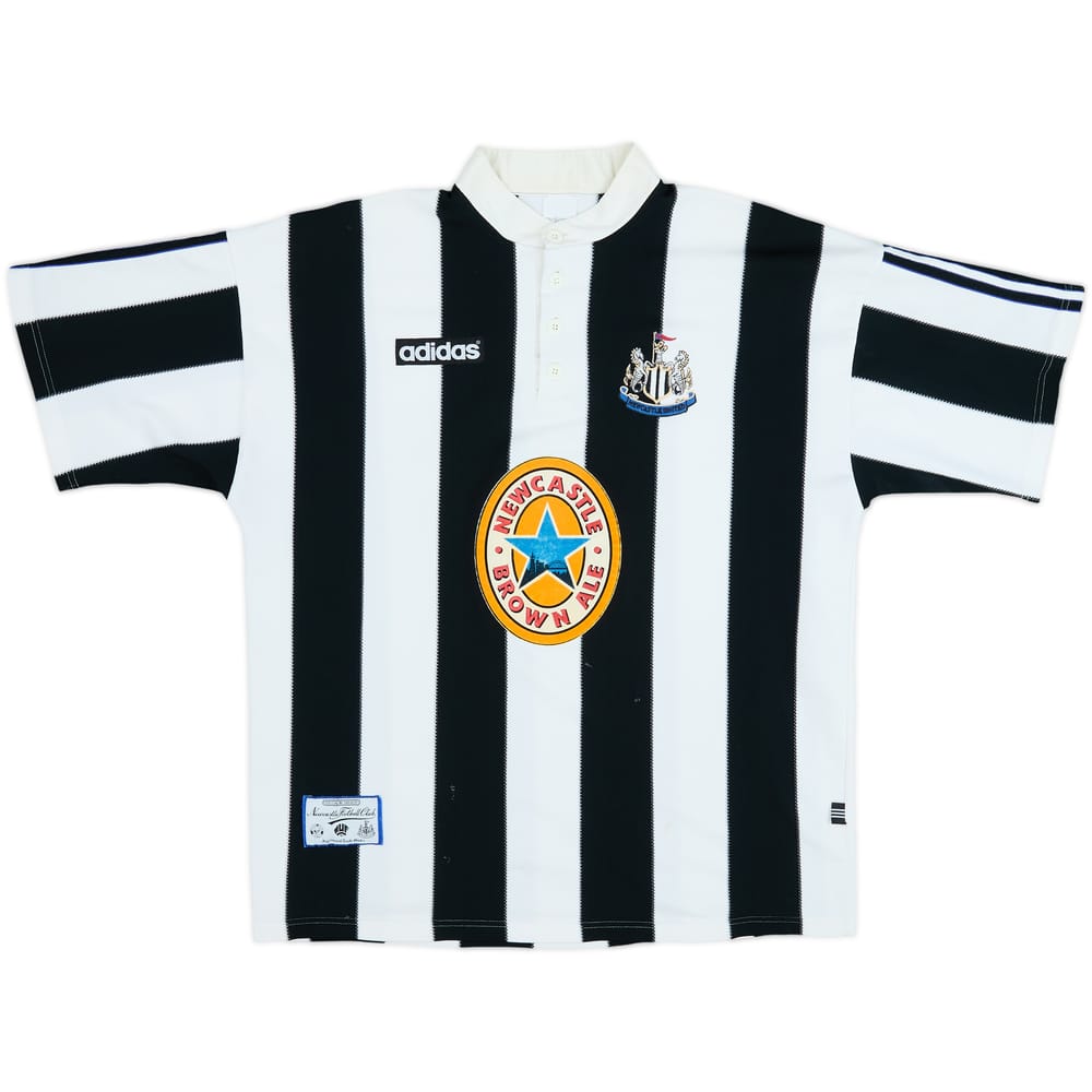 1995-97 Newcastle Home Shirt - 4/10 - (XL)