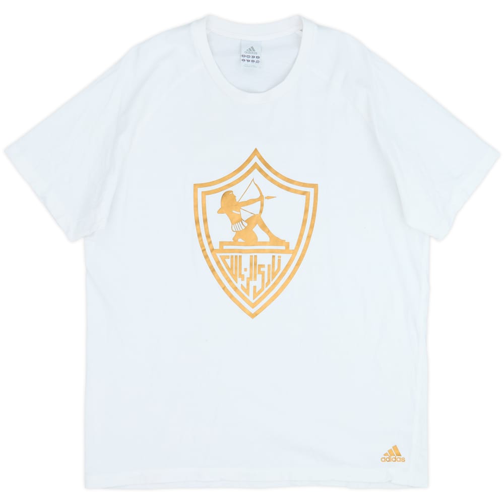 2007-08 Camiseta de algodón adidas del FC Zamalek - 8/10 - (XL)