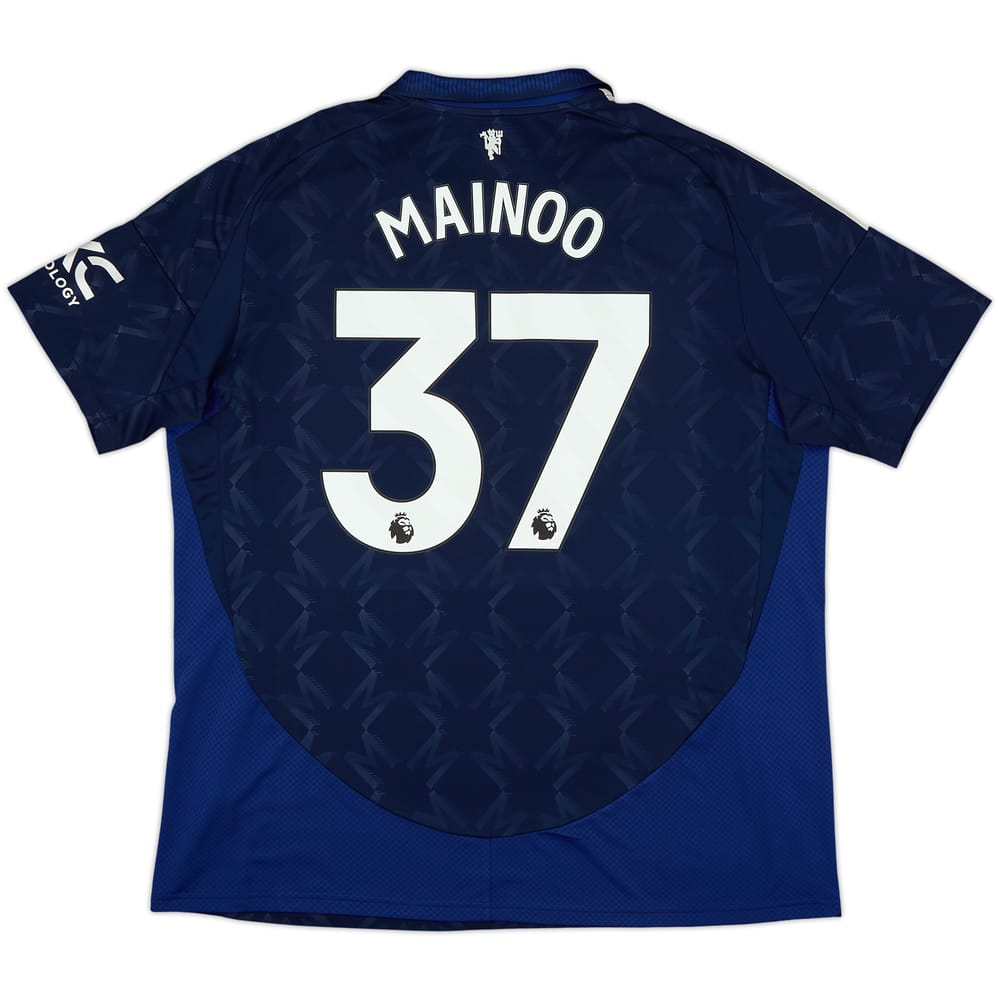 2024-25 Manchester United Away Shirt Mainoo #37 - 10/10 - (XXL)
