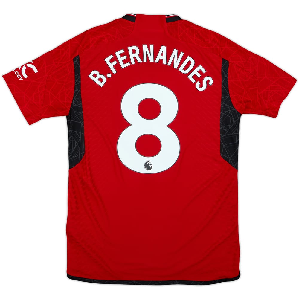 2023-24 Manchester United Authentic Home Shirt B.Fernandes #8 - 10/10 - (M)