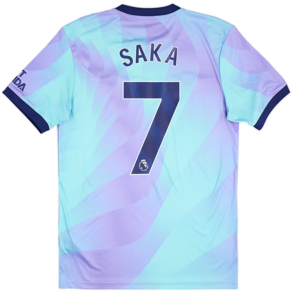 2024-25 Arsenal Third Shirt Saka #7 - 8/10 - (M)