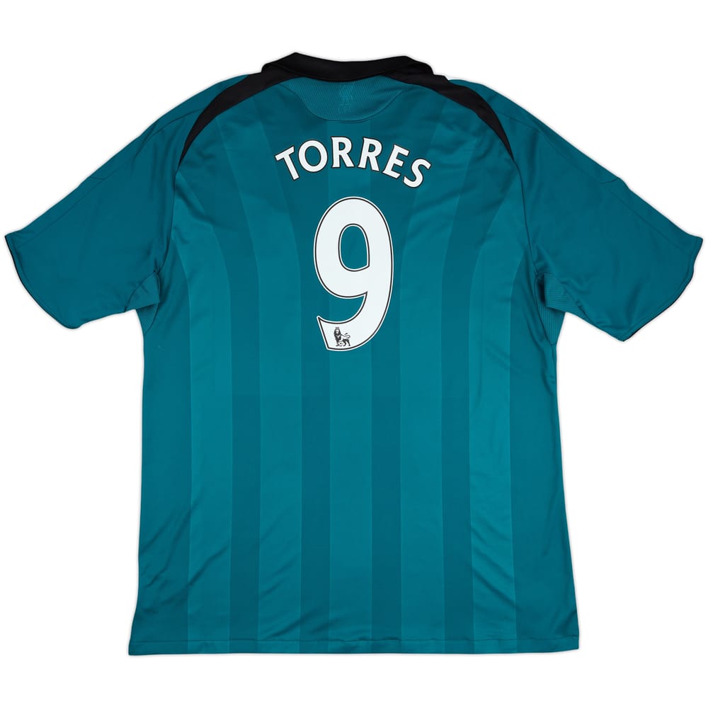 2008-09 Liverpool Third Shirt Torres #9 - 6/10 - (XXL)