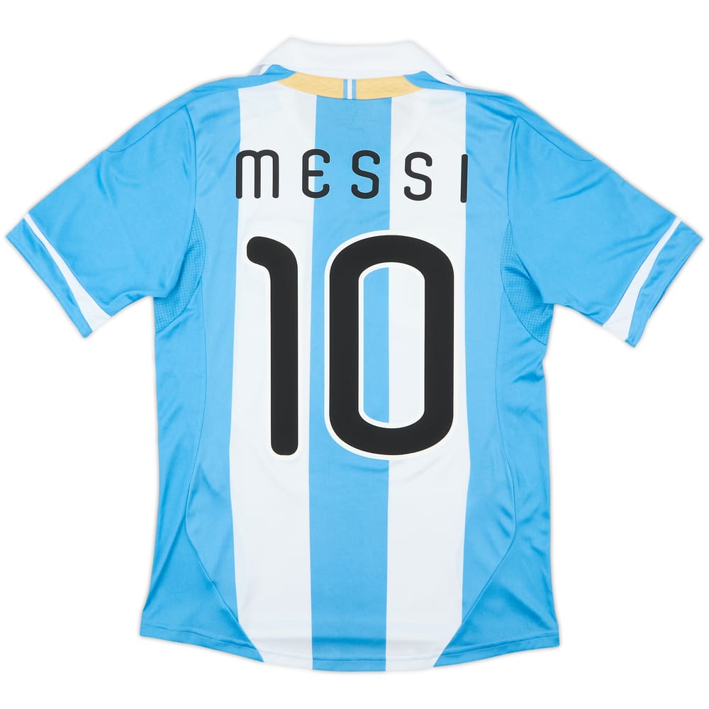 2011-13 Argentina Home Shirt Messi #10 - 8/10 - (S)