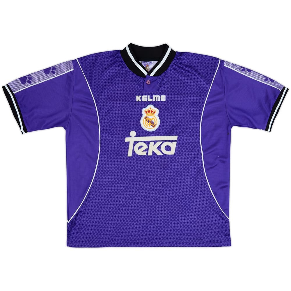 1997-98 Real Madrid Away Shirt - 5/10 - (XL)