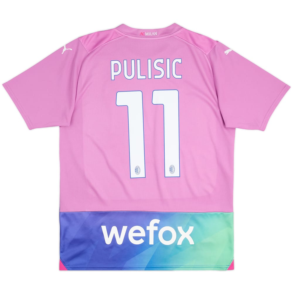 2023-24 AC Milan Third Shirt Pulisic #11 - 8/10 - (M)