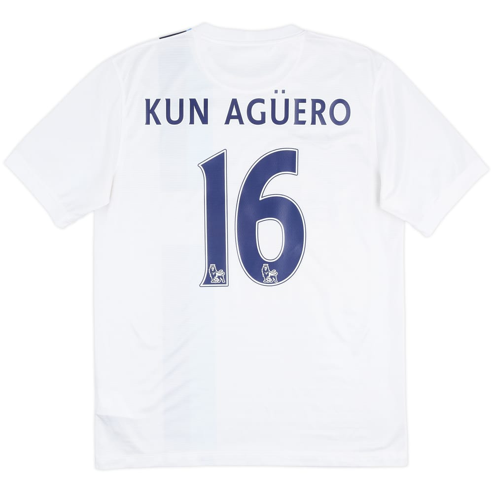 2013-14 Manchester City Third Shirt Kun Aguero #16 - 8/10 - (M)
