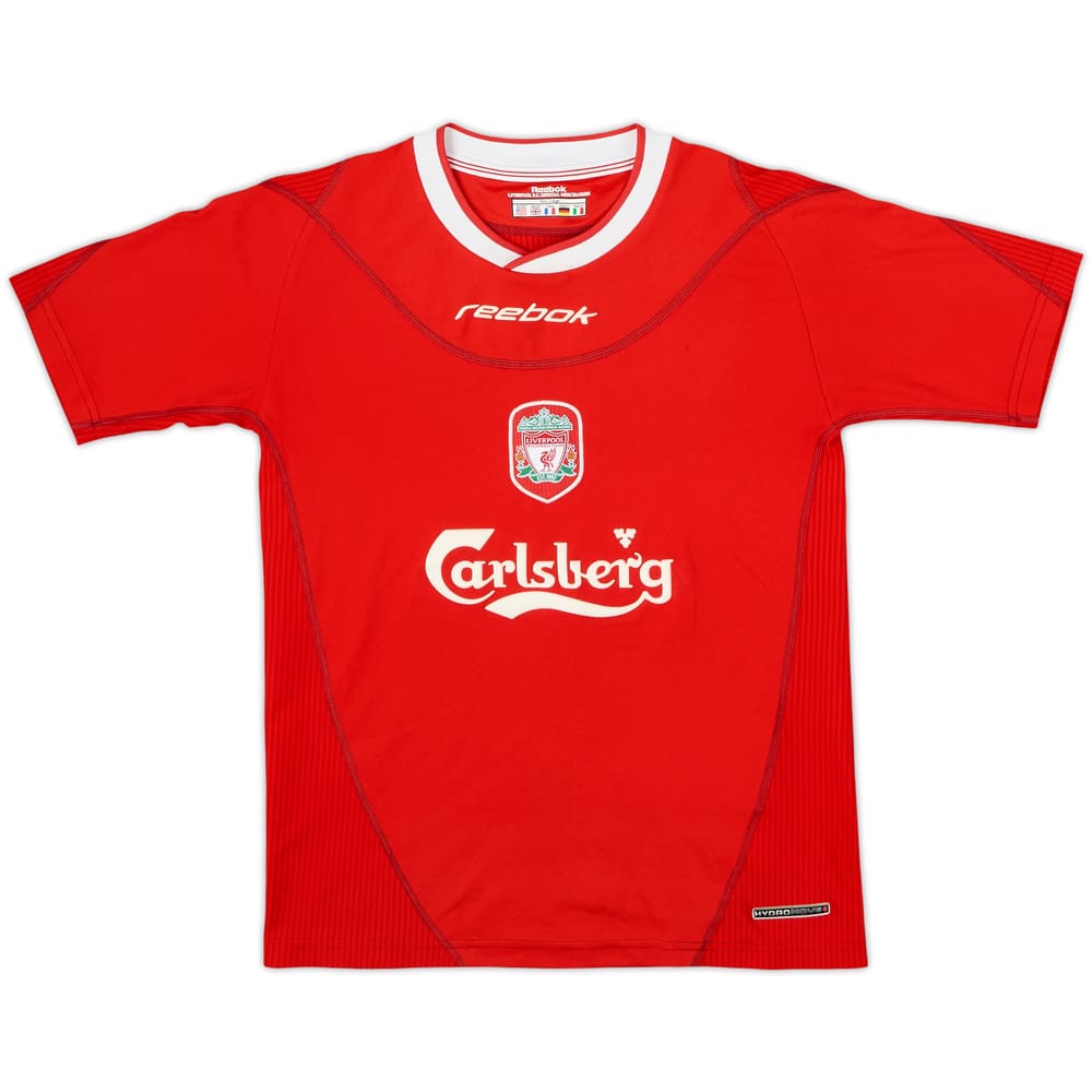 2002-04 Liverpool Home Shirt - 8/10 - (13-14 Years)