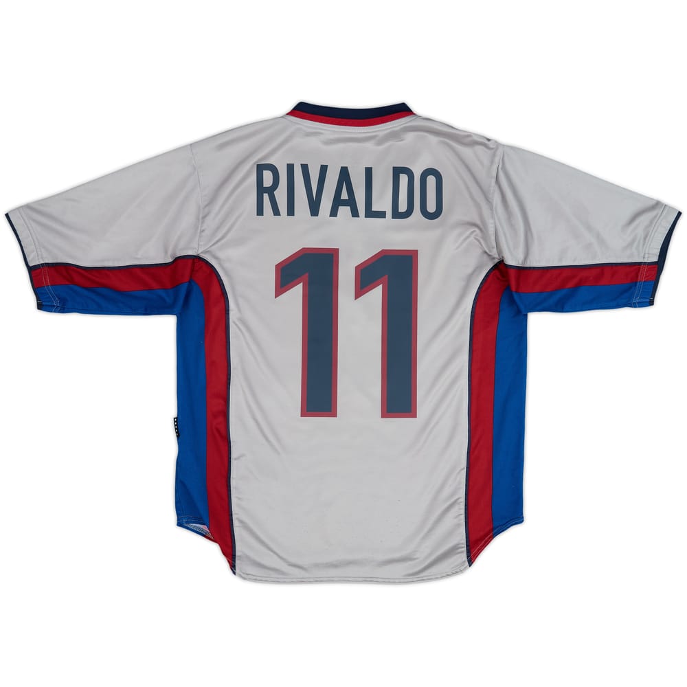1999-01 Barcelona Away Shirt Rivaldo #11 - 6/10 - (M)