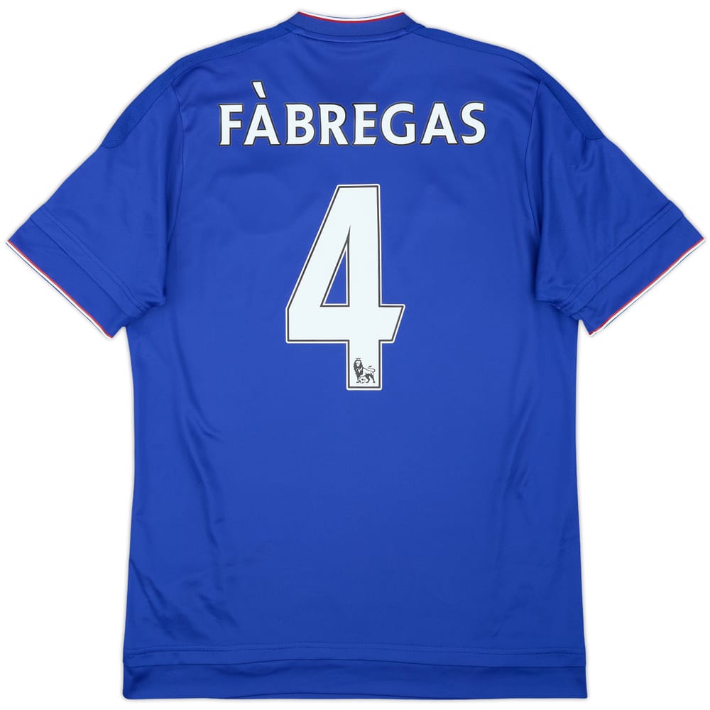 2015-16 Chelsea Home Shirt Fabregas #4 - 9/10 - (M)