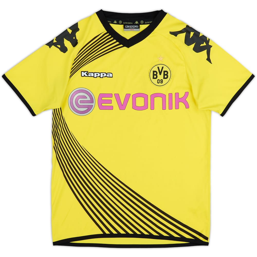 2011-12 Borussia Dortmund European Home Shirt - 8/10 - (15-16 Years)