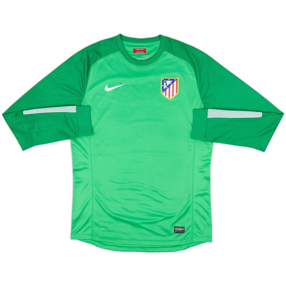 2013-14 Atletico Madrid Player Issue GK Shirt - 8/10 - (L)