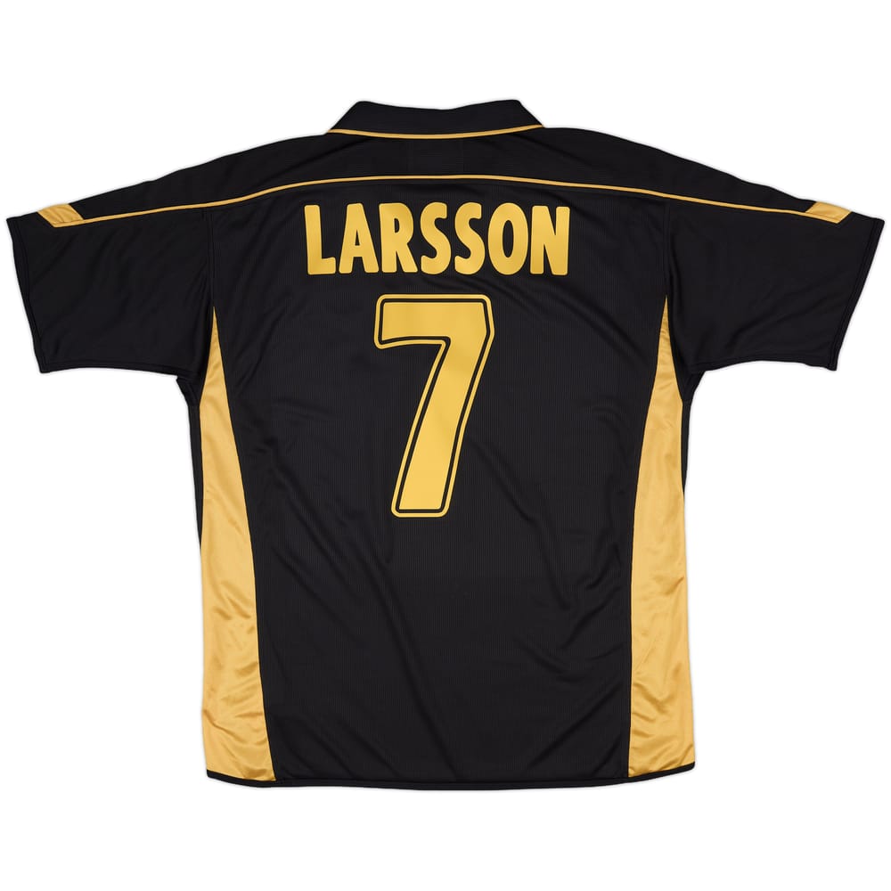 2003-04 Celtic Away Shirt Larsson #7 - 8/10 - (L)