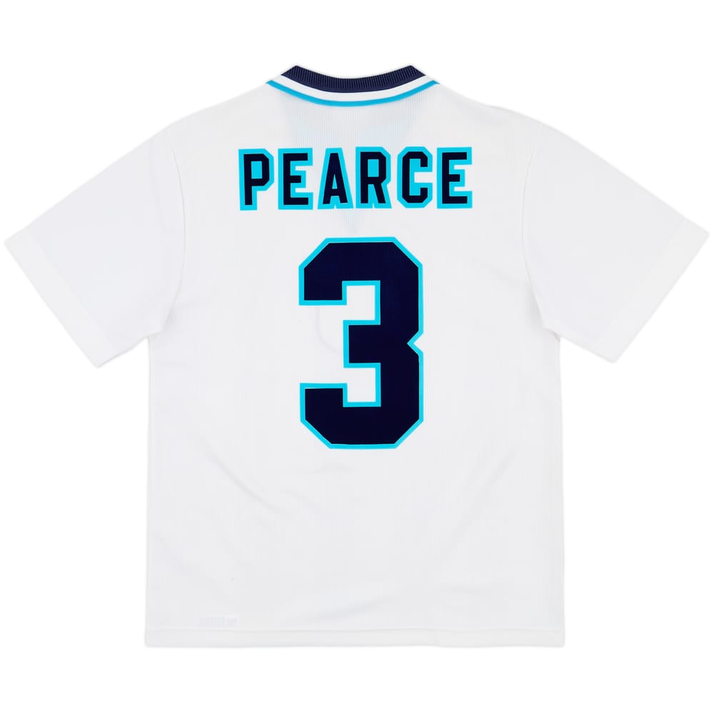 1995-97 England Home Shirt Pearce #3 - 8/10 - (M)