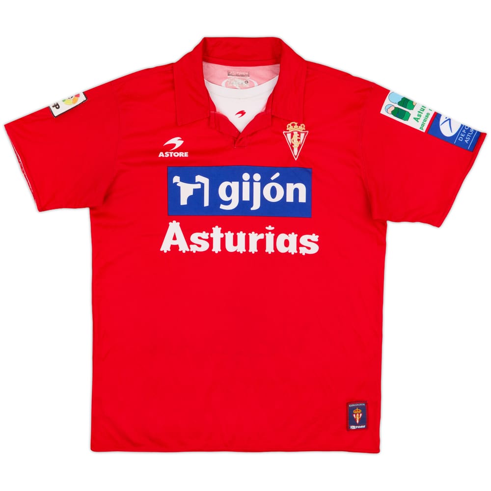 2007-09 Sporting Gijon Away Shirt - 7/10 - (L)