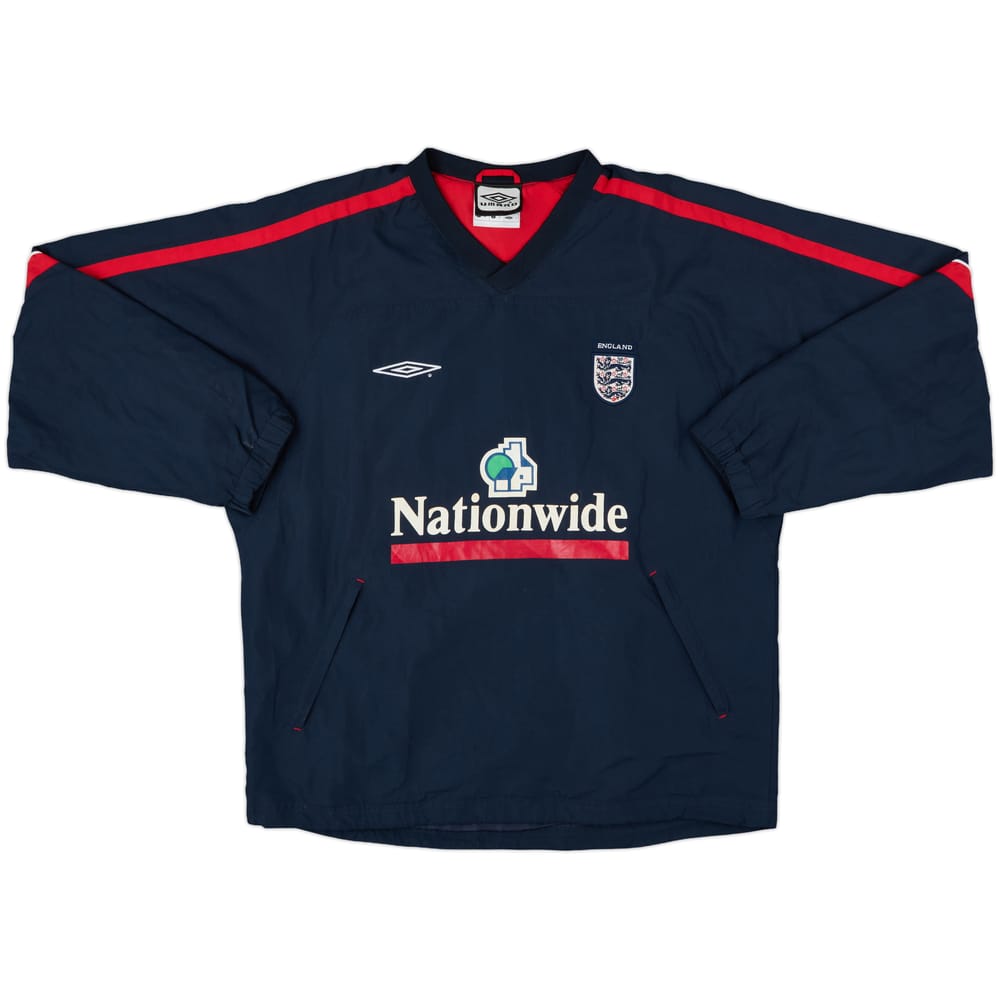 2000-02 England Umbro Sweat Top - 8/10 - (M)