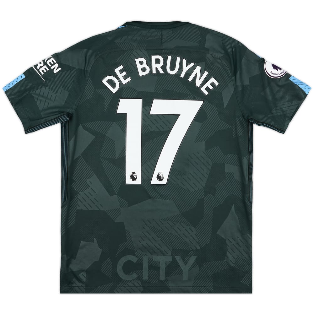 2017-18 Manchester City Third Shirt De Bruyne #17 - 7/10 - (M)