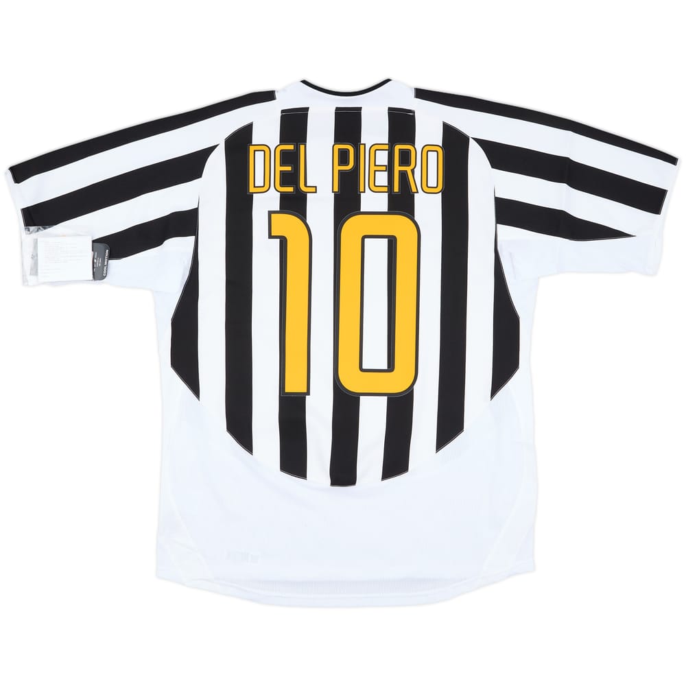 2003-04 Juventus Home Shirt Del Piero #10 (L)