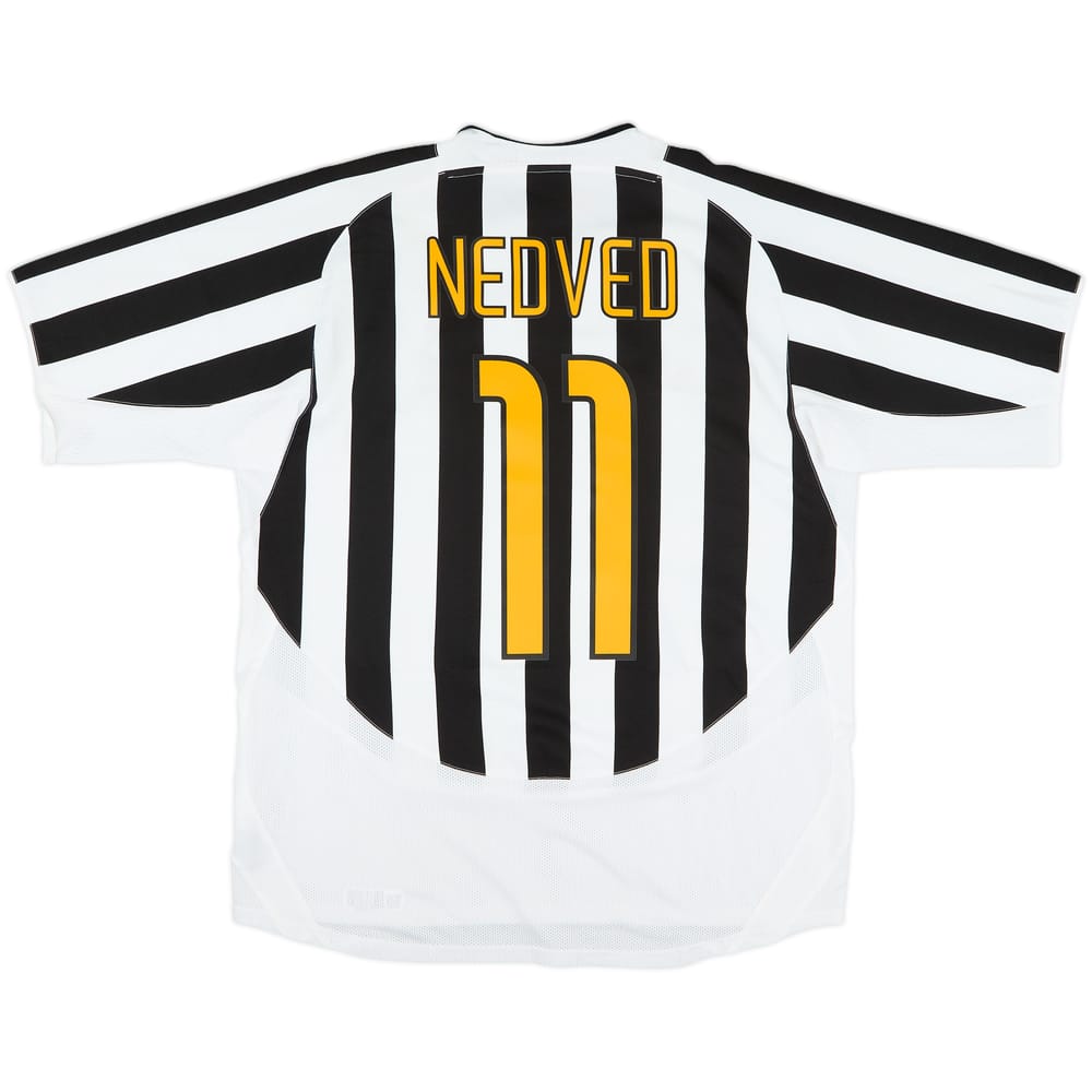 2003-04 Juventus Home Shirt Nedved #11 - 7/10 - (L)