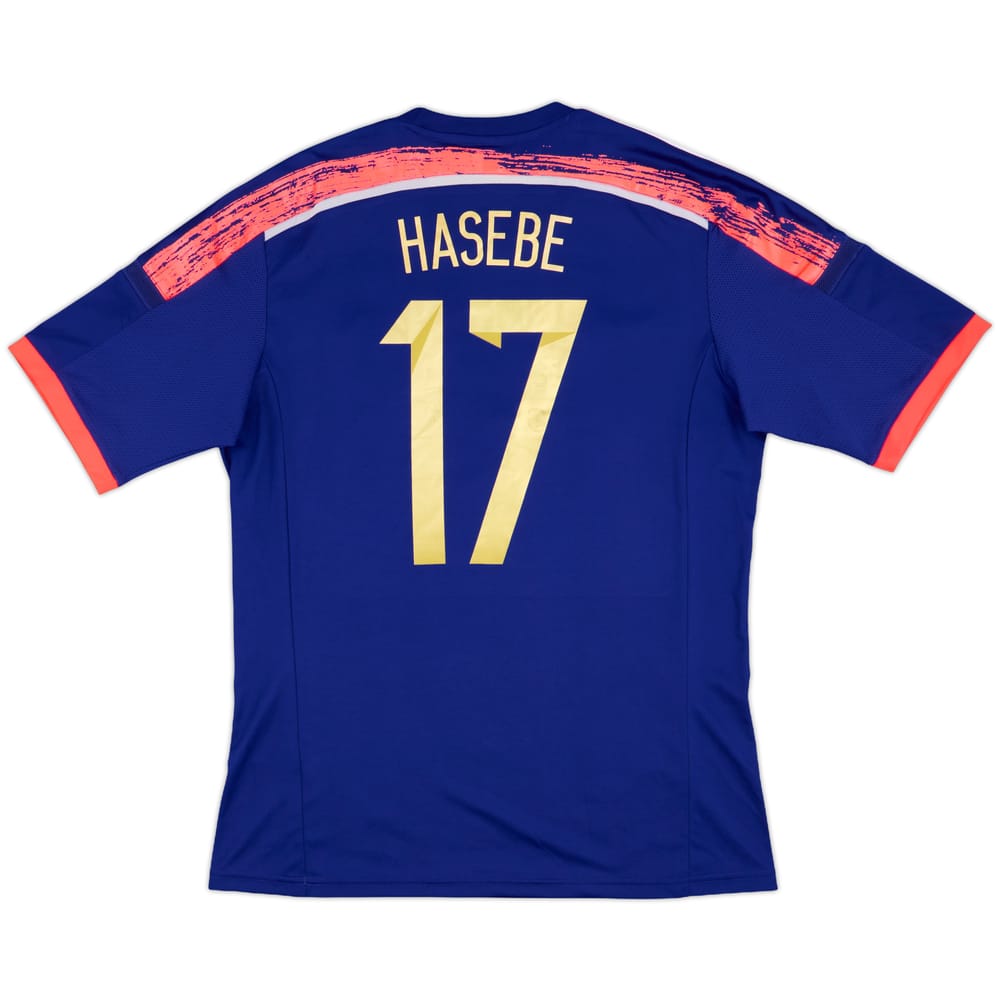 2013-15 Japan Home Shirt Hasebe #17 - 6/10 - (M)