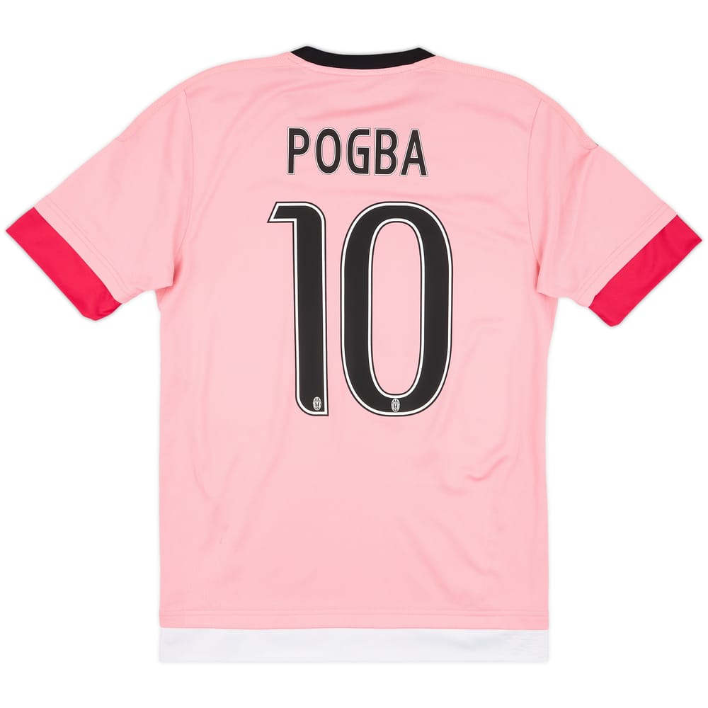 2015-16 Juventus Away Shirt Pogba #10 - 9/10 (S)