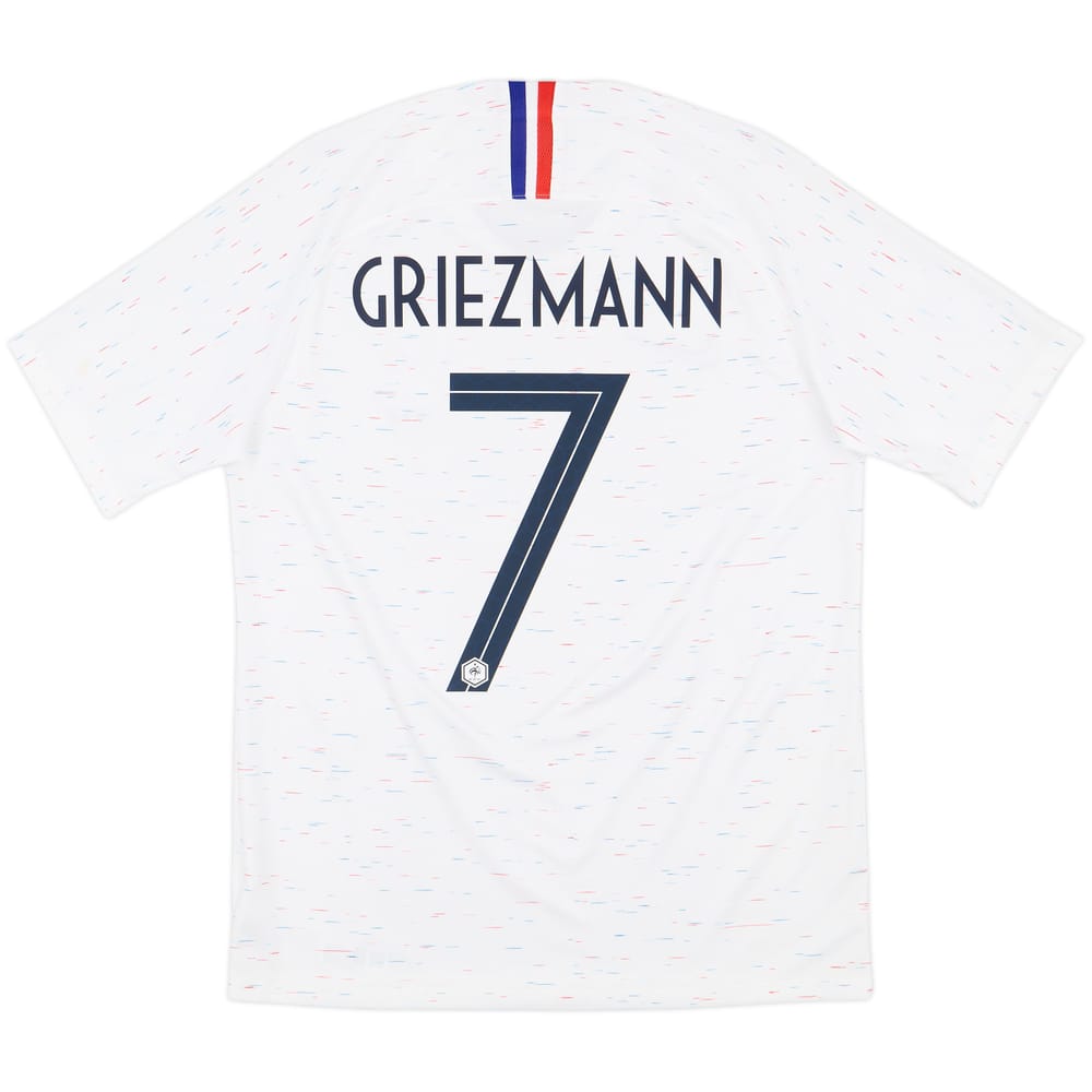 2018 France Away Shirt Griezmann #7 - 8/10 - (M)