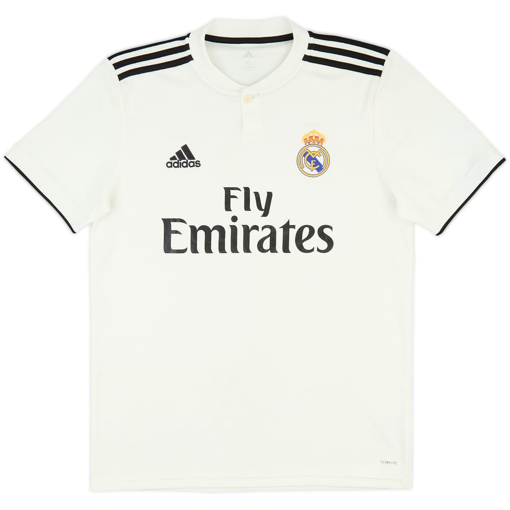 2018-19 Real Madrid Home Shirt - 7/10 - (XL.Boys)