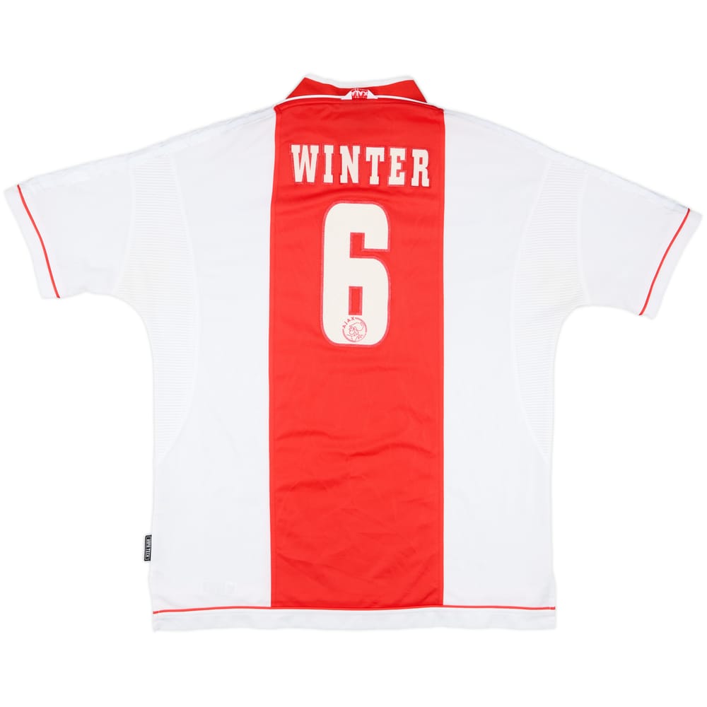 1999-00 Ajax Home Shirt Winter #6 - 8/10 - (XXL)