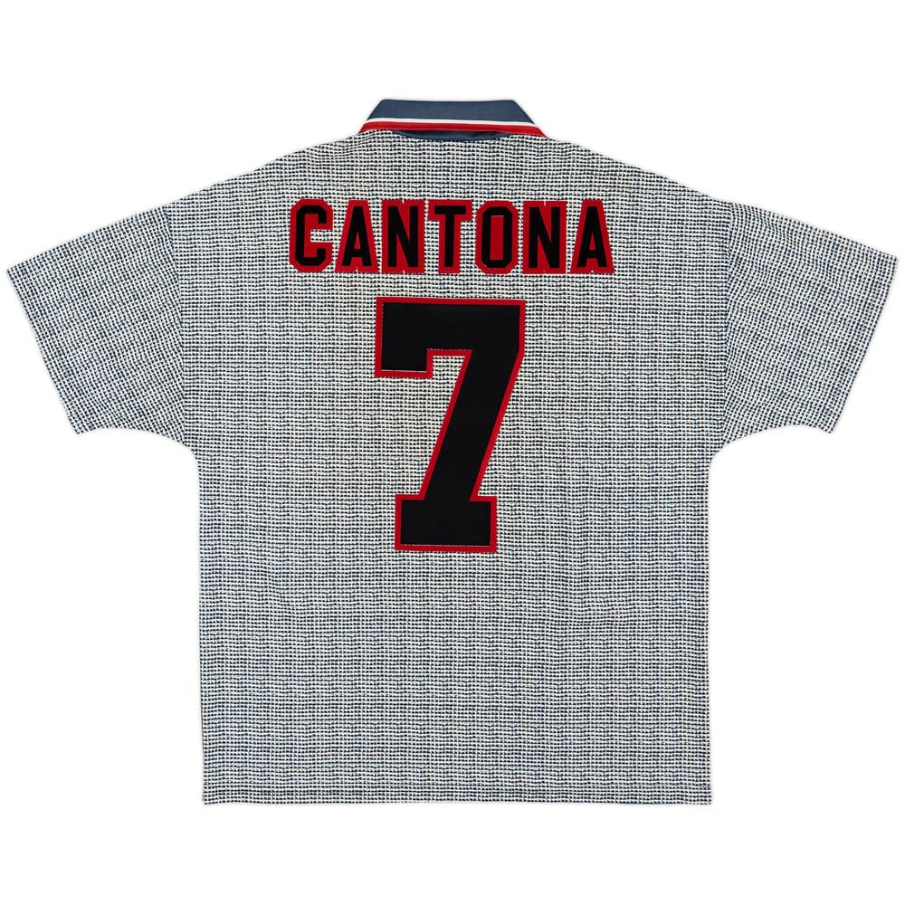 1995-96 Manchester United Away Shirt Cantona #7 - 9/10 - (M)