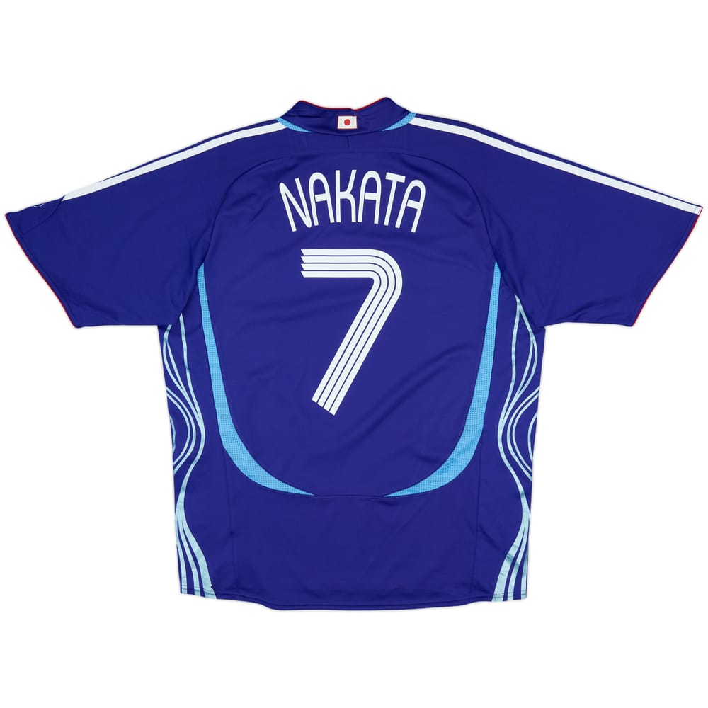 2006-08 Japan Home Shirt Nakata #7 - 7/10 - (M)